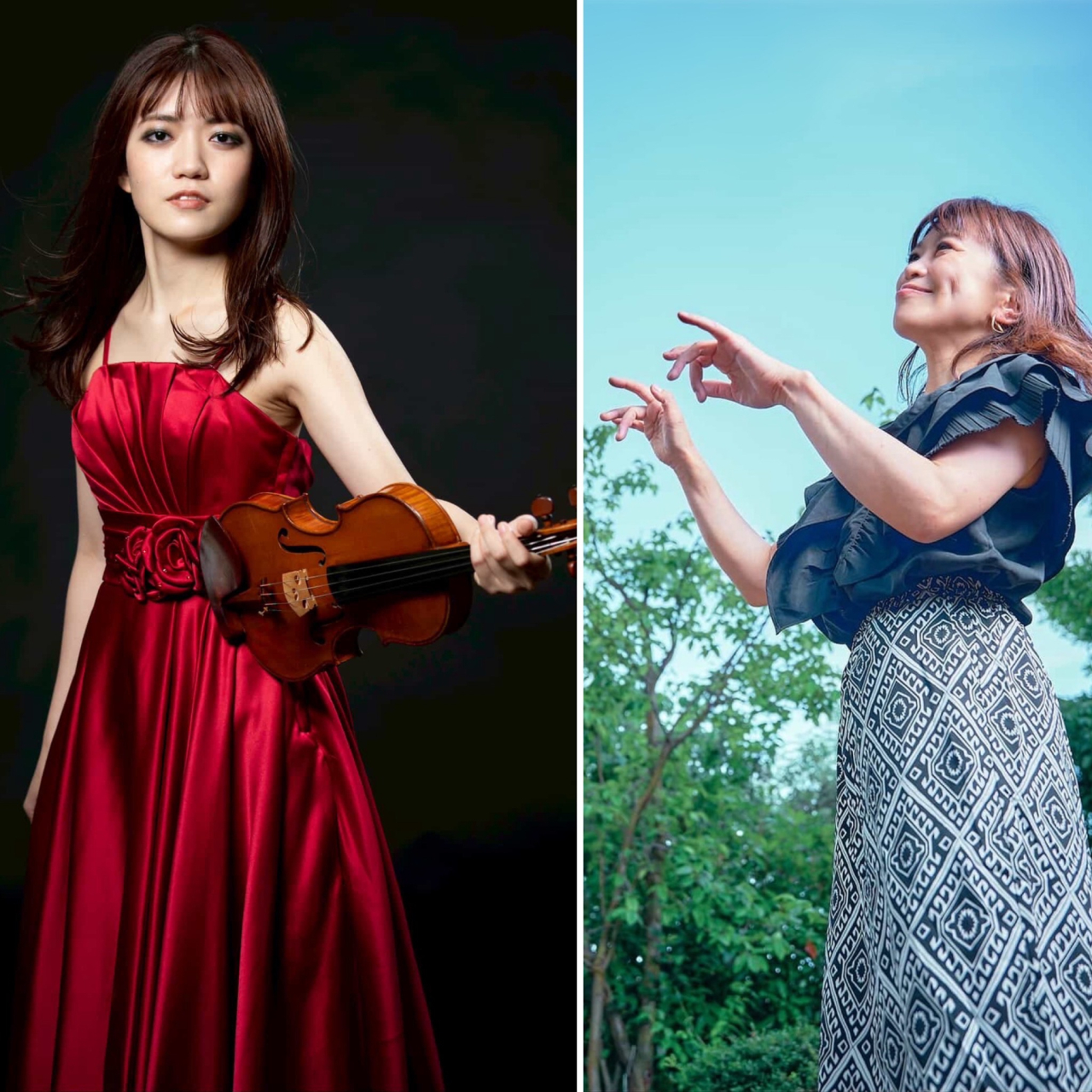 ✨吉岡麻梨🎹＆沖本みなみ🎻エントランスコンサート✨