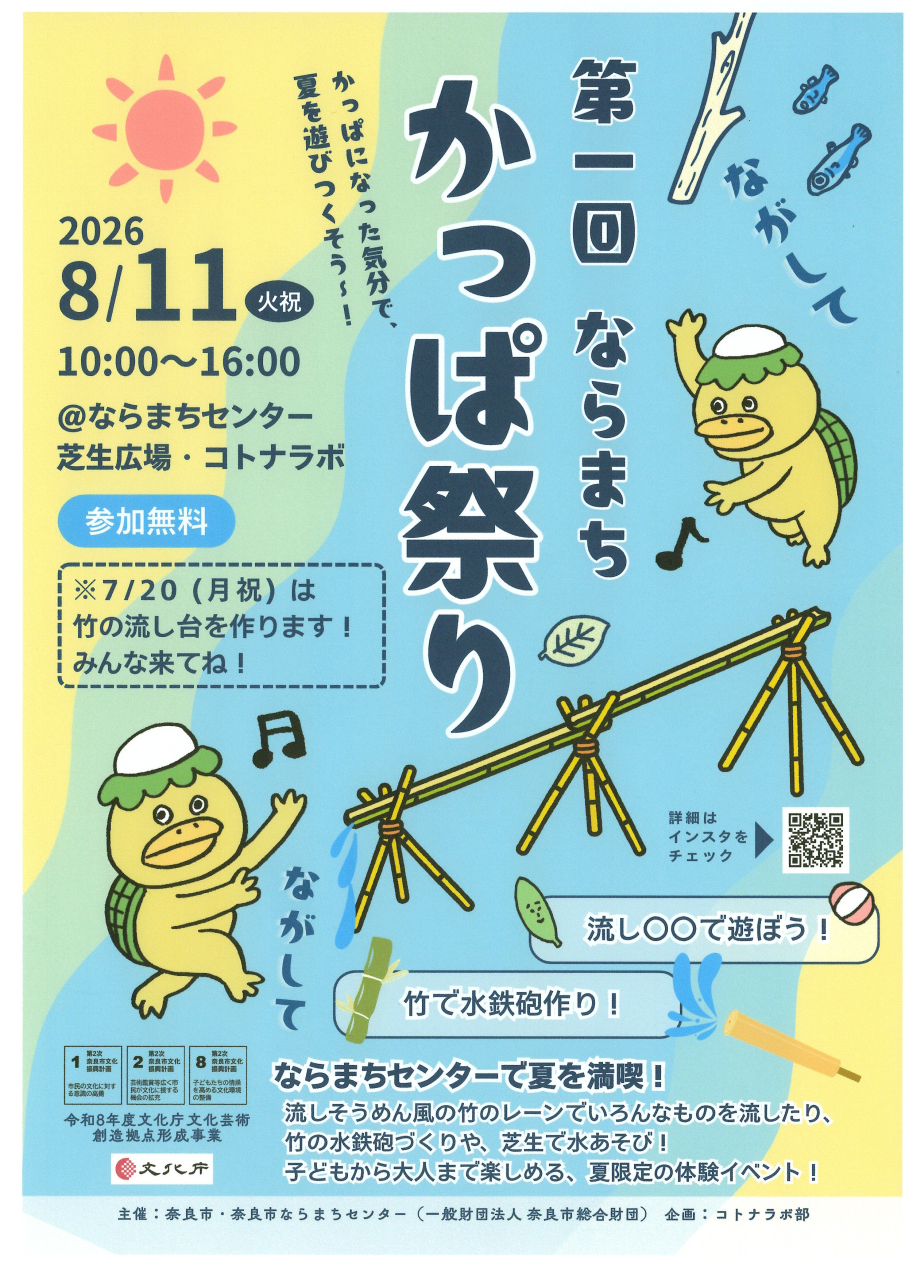 第一回 ならまち”かっぱ祭り”
